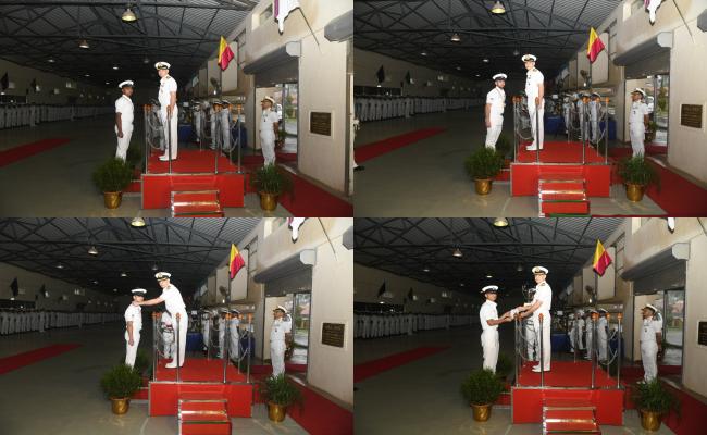 Merged Artificer Apprentice Course (MAAC) and Agniveer (ME) Course Completion Ceremony at INS Shivaji