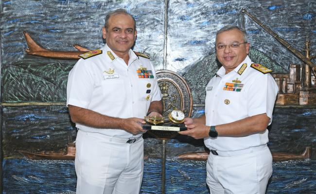 Visit of Chief of Personnel to Eastern Naval Command