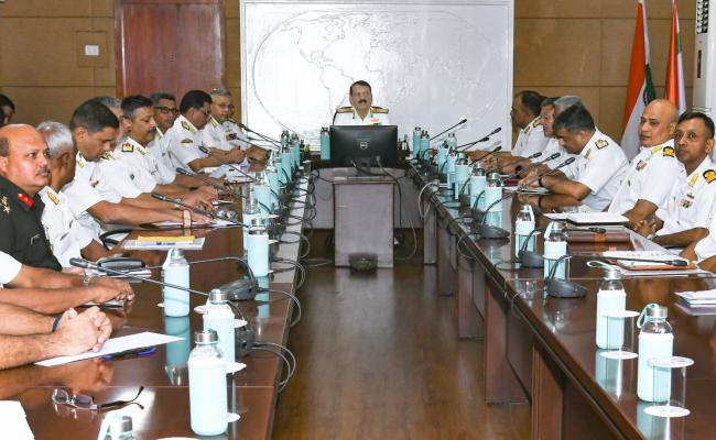 CNS Visits Eastern Naval Command