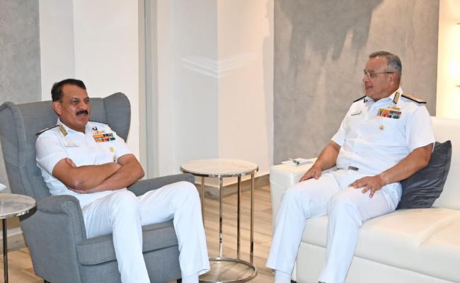 CNS Visits Eastern Naval Command