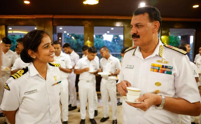 CNS visits Eastern Naval Command - 08 Aug 24