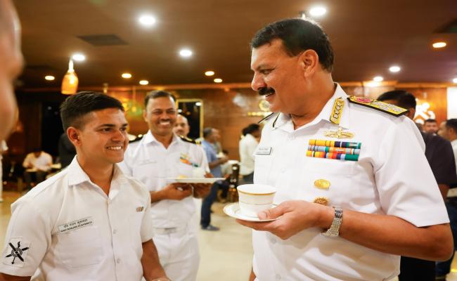CNS visits Eastern Naval Command - 08 Aug 24