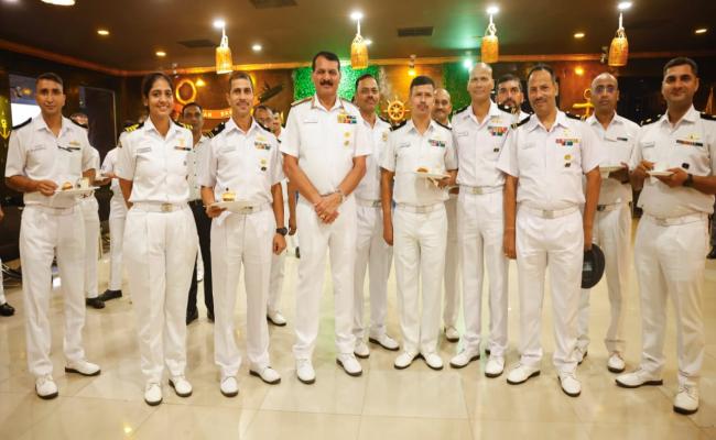 CNS visits Eastern Naval Command - 08 Aug 24