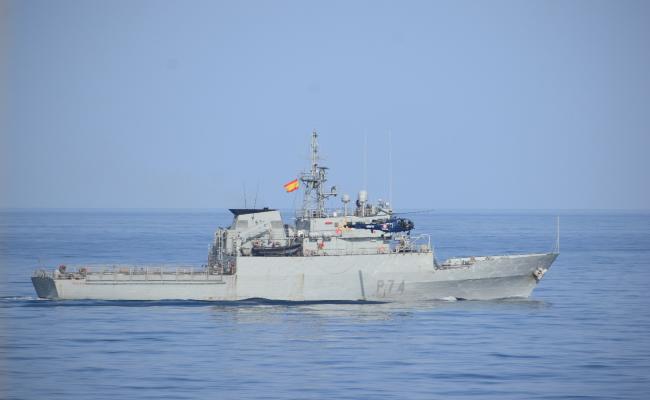 Indian Naval Ship Tabar Conducts Maritime Partnership Exercise with Spanish Navy Ship Atalaya
