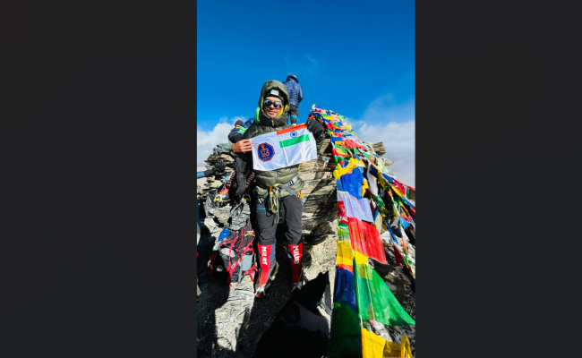 18 India Navy Personnel from WNC Embarked on a Mountaineering Expedition