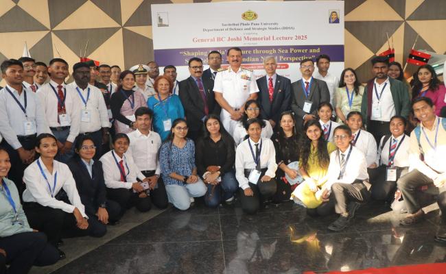 ADMIRAL DINESH K TRIPATHI, CHIEF OF THE NAVAL STAFF, DELIVERED THE GENERAL BC JOSHI MEMORIAL LECTURE 2025 AT PUNE 