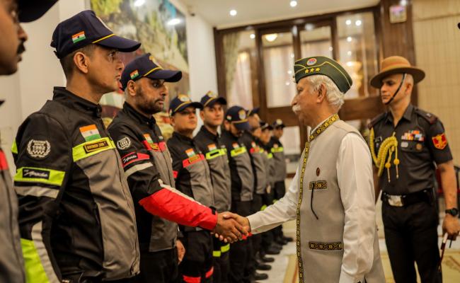 Indian Navy’s Motor Bike Expedition - North East Odessey