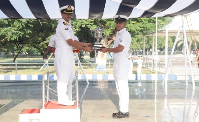 25 October 2024 Marked Completion of 103 Weeks of Artificer Training for 76 Sailors of INS Valsura