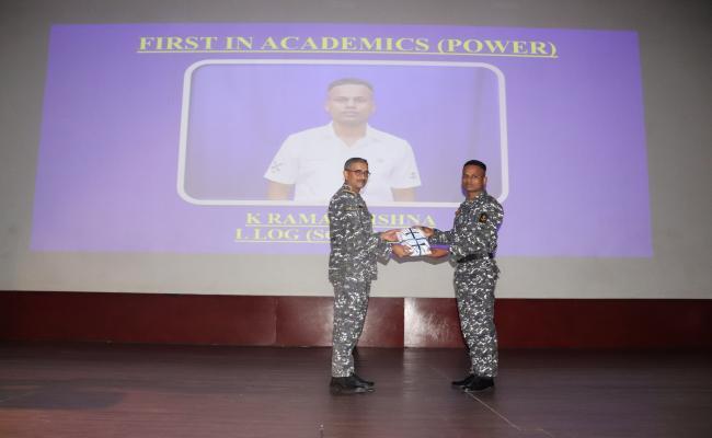 25 October 2024 Marked Completion of 103 Weeks of Artificer Training for 76 Sailors of INS Valsura