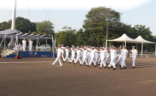 25 October 2024 Marked Completion of 103 Weeks of Artificer Training for 76 Sailors of INS Valsura