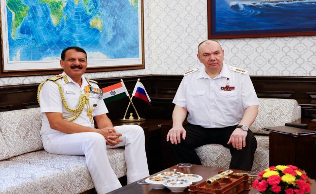 Visit by Admiral Aleksandr Alekseyevich Moiseyev, Commander – in - Chief Russian Federation Navy