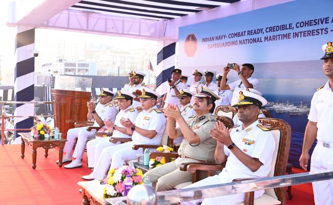 Eastern Naval Command Set to Showcase Op Demo Off RK Beach, Visakhapatnam - Final Rehearsals Completed