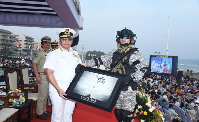 Eastern Naval Command Set to Showcase Op Demo Off RK Beach, Visakhapatnam - Final Rehearsals Completed