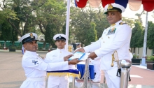 Passing Out Parade of Gunnery Instructor (Foreign) Course Held at INS Dronacharya