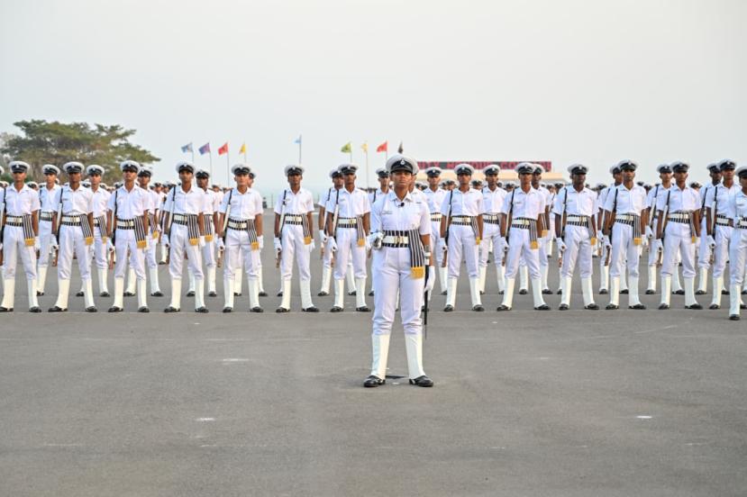 CURTAIN RAISER – PASSING OUT PARADE OF 02/25 BATCH OF TRAINEES AT INS CHILKA