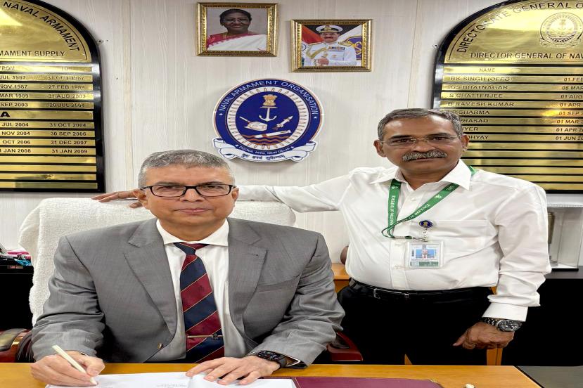 SHRI B.P. SINGH, TAKES OVER AS DIRECTOR GENERAL OF NAVAL ARMAMENT