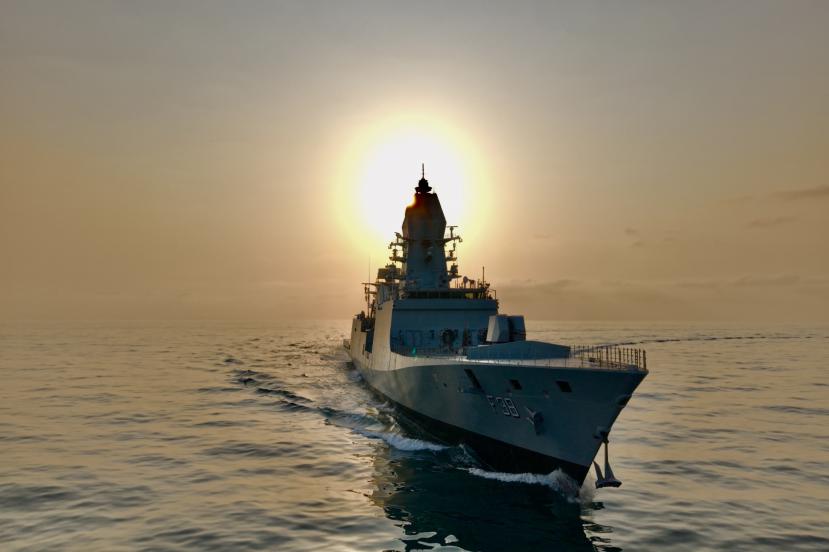 INS SANDHAYAK IN CHANGI NAVAL BASE, SINGAPORE