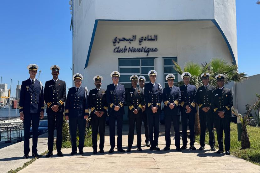 INS SUDARSHINI DEPARTS CASABLANCA, MOROCCO
