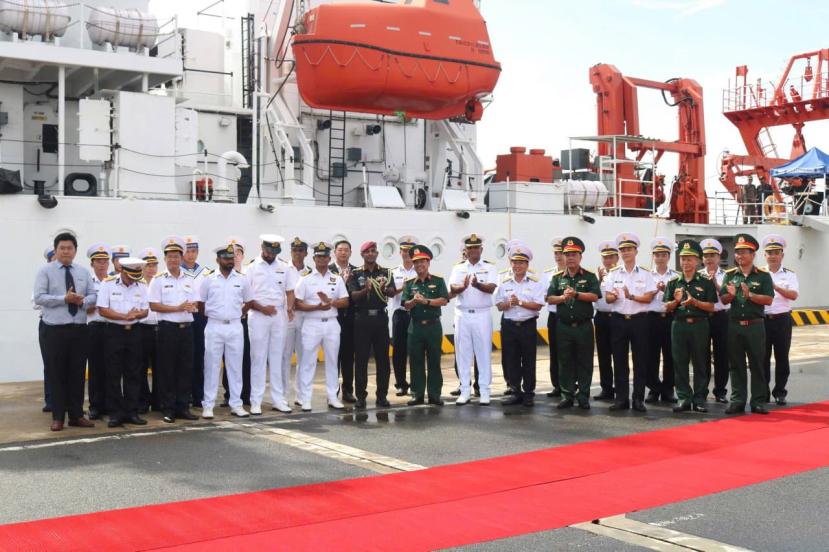 INS SAGARDHWANI ARRIVES IN CAM RANH, VIETNAM