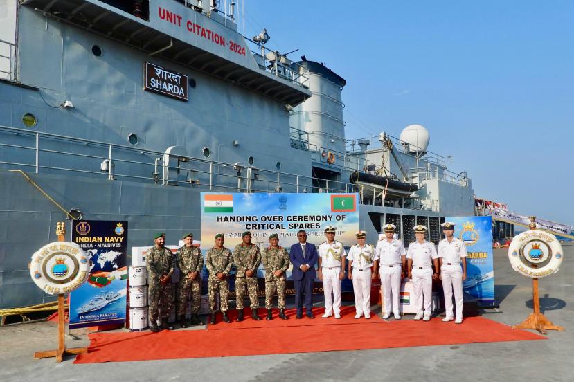  DCNS VISIT TO MALDIVES CLOSING CEREMONY OF EXERCISE EKATHA - 2025