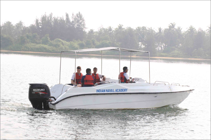 United States of America Naval Midshipmen Visits Indian Naval Academy