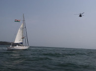 INSV Tarani Flagging - in at Goa